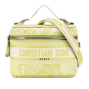 CHRISTIAN DIOR Green Shoulder Bag